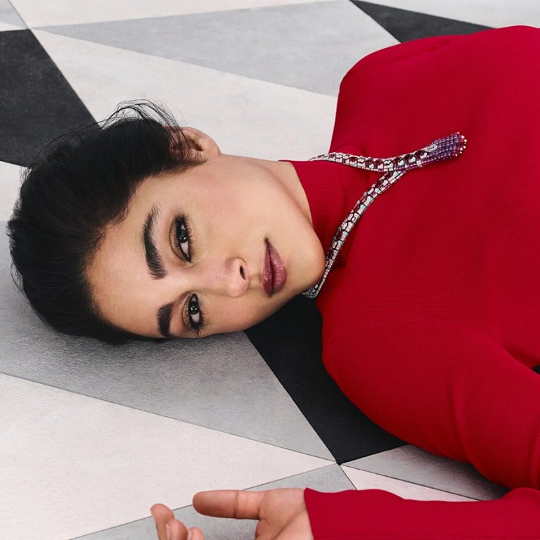 Cartier Vespro necklace worn by Golshifteh Farahani, one of the biggest high jewellery launches of the year so far. Photo: Handout