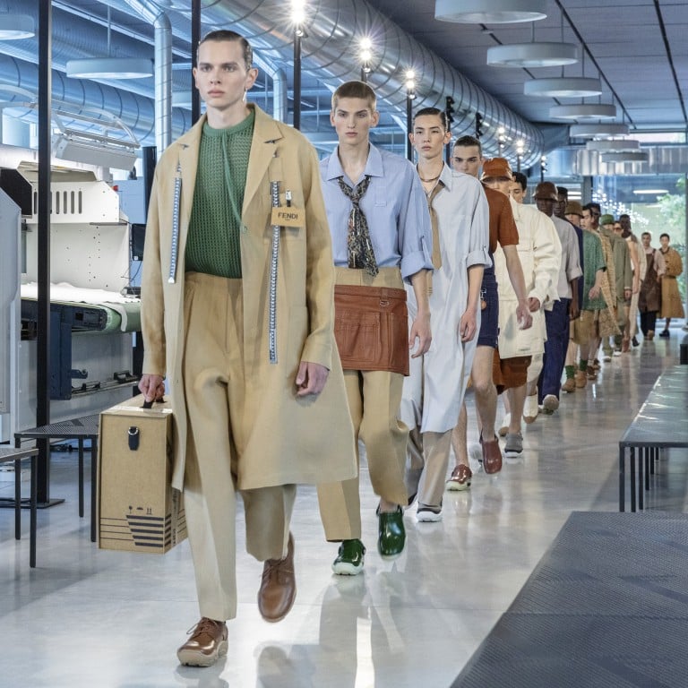 The launch of the Fendi Spring/Summer 2024 men’s collection was held in the new factory in June. Photo: Handout