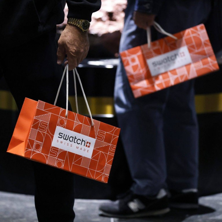 Swatch Group has seen a jump in sales as China’s reopening fuels an optimistic rebound. Photo: Bloomberg