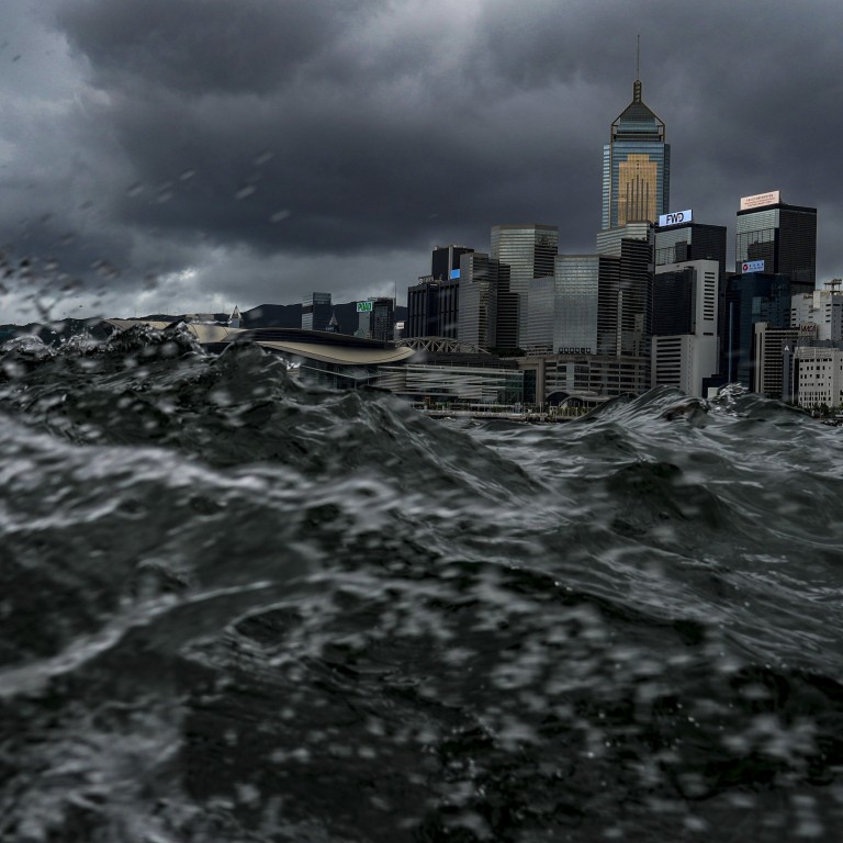 Hong Kong issues first T8 signal of year as Typhoon Talim approaches ...