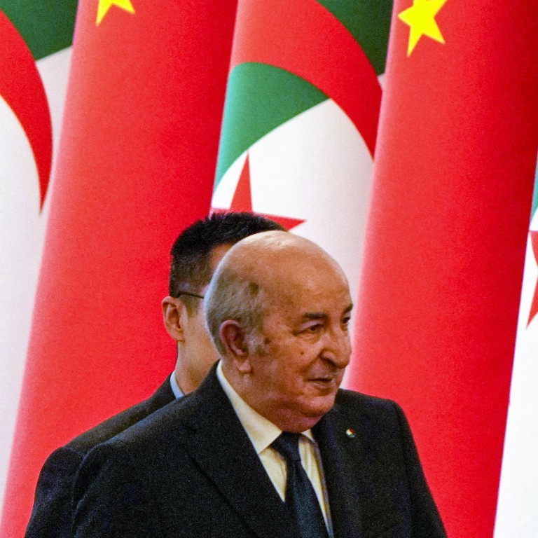 algerian president visit china