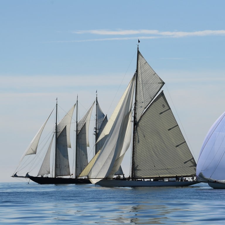The inaugural Richard Mille Cup saw a fleet of pre-war yacht designs compete across eight races between Falmouth, England and Le Havre, France. Photo: Getty Images