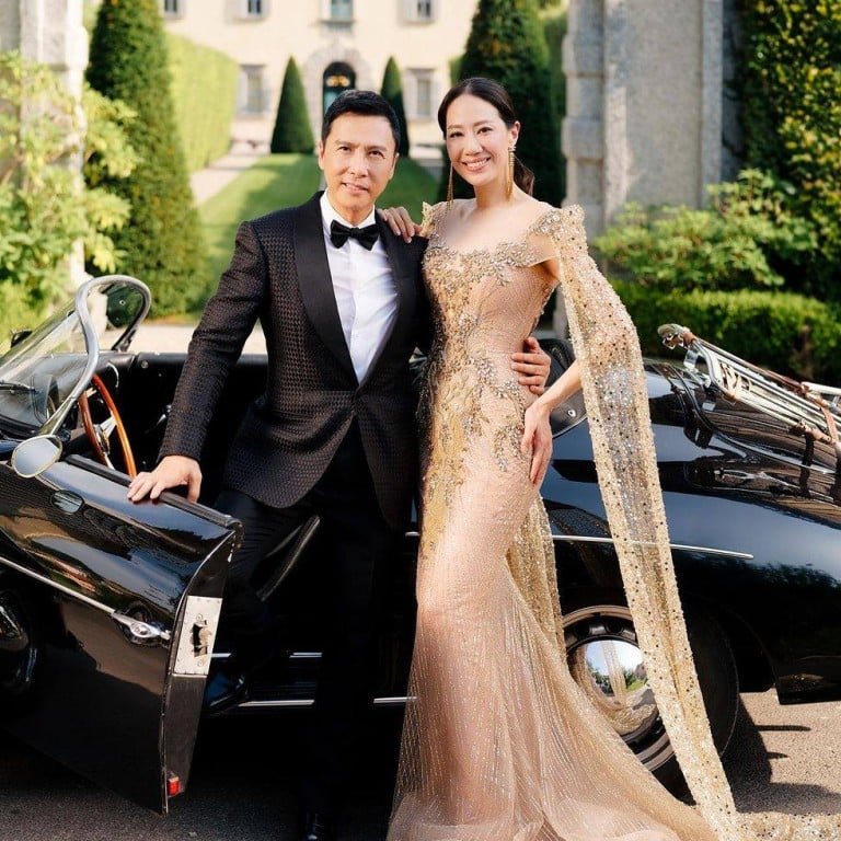 Donnie Yen and Cissy Wang celebrated their 20th wedding anniversary in Lake Como, Italy. Photo: @sweetcil/Instagram