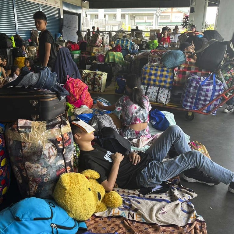 Philippine Passengers Stranded As Flights Cancelled, Hundreds Evacuated ...