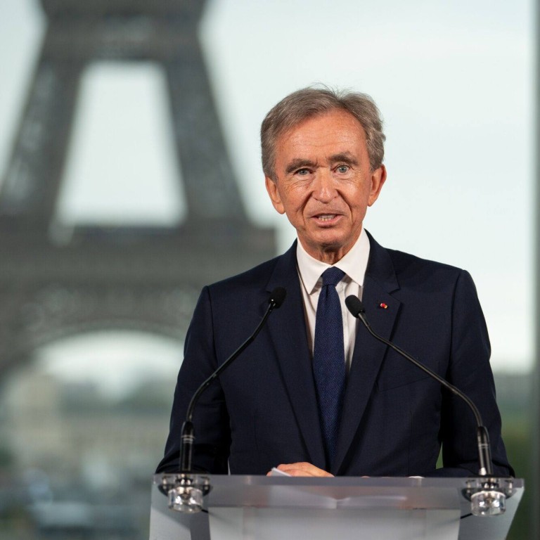 Bernard Arnault, billionaire and chairman of LVMH Moët Hennessy Louis Vuitton SE, during a company news conference in Paris, France, on July 24. Photo: Bloomberg