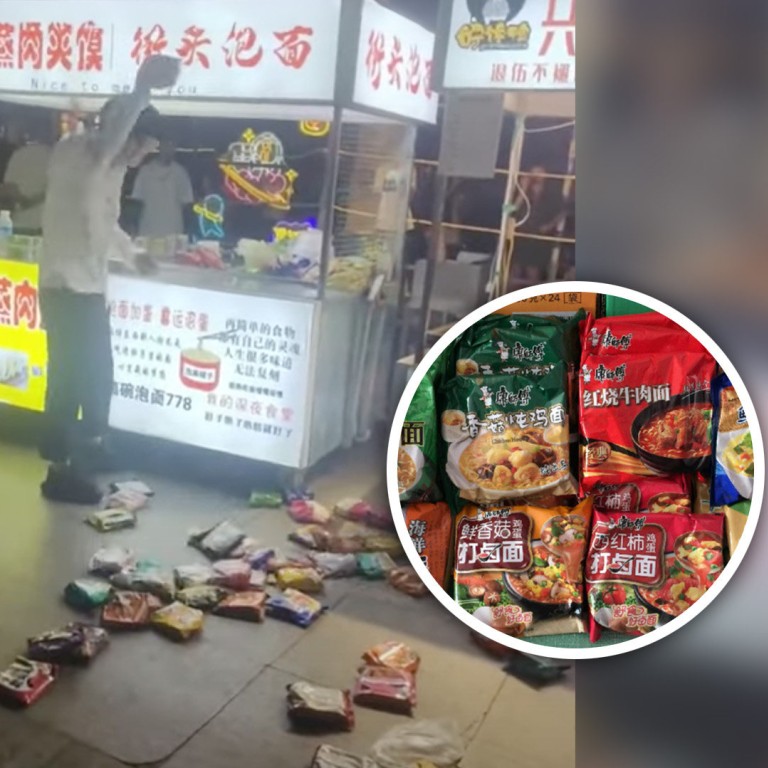 ‘Are you OK?’ Chinese man spends US120 buying all instant noodles