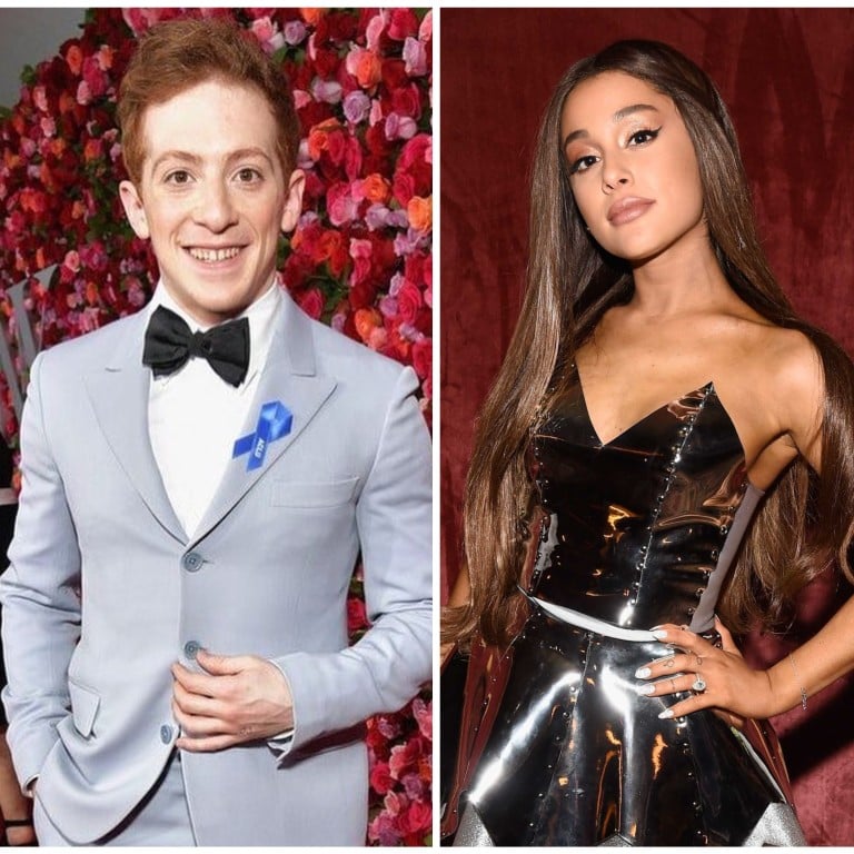 Ariana Grande has been hanging out with actor Ethan Slater since her recent divorce. Photos: WireImage, Instagram