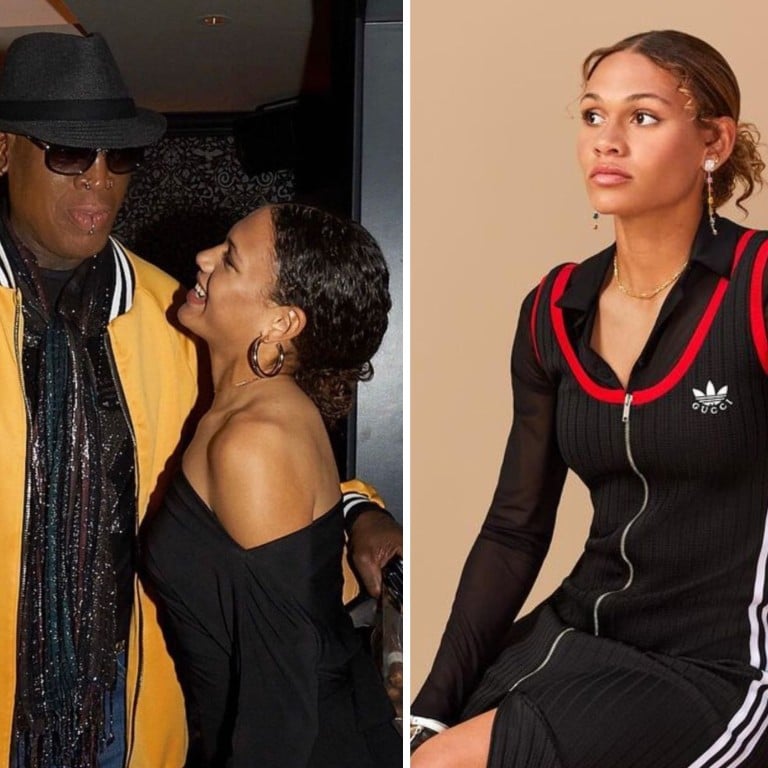 Dennis Rodman and his daughter Trinity have a complex relationship. Photos: @trinity_rodman/Instagram