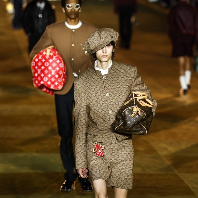 American designer Pharrell Williams made a huge impact on the luxury fashion industry, and for LVMH, when he made his debut with Louis Vuitton during Paris Fashion Week. Photo: EPA-EFE