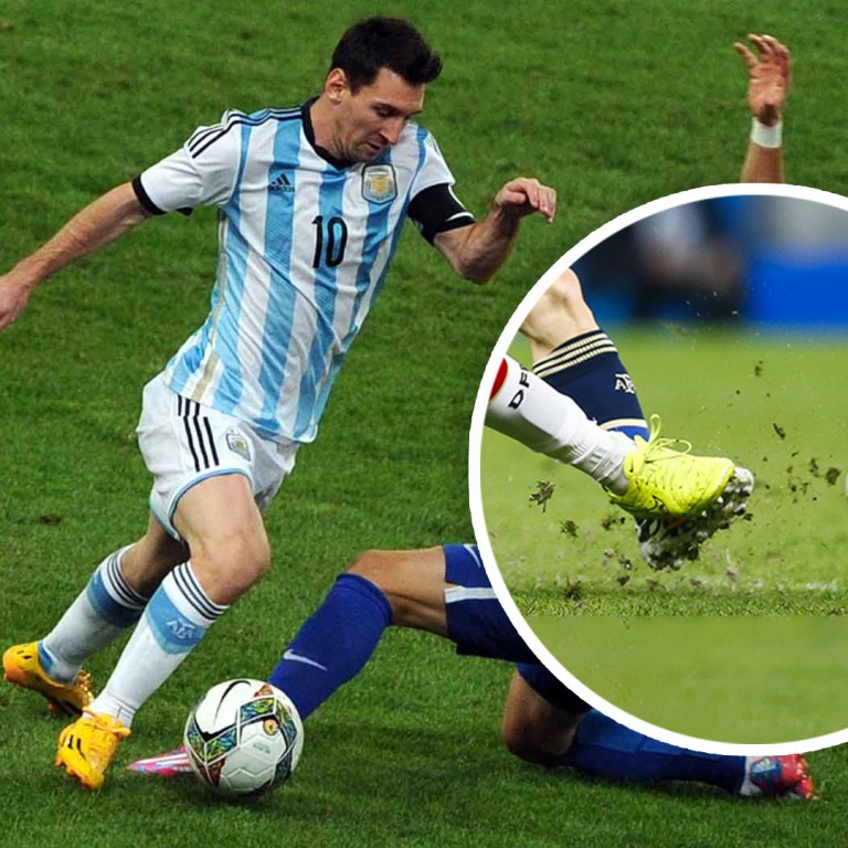 Messi Slit One Sales pitch: US$70 turf, stadium in China chops up and sells playing ...