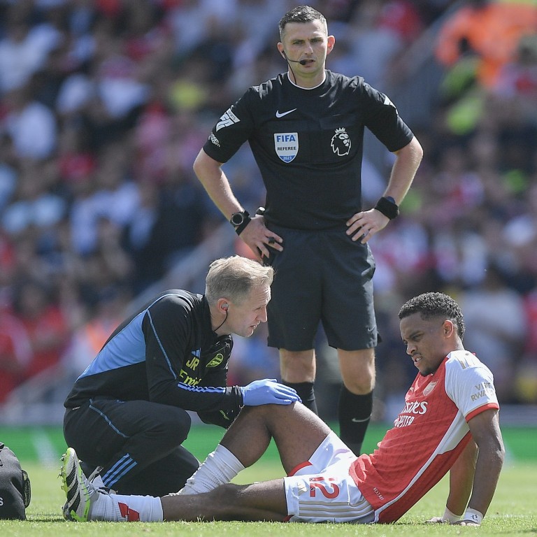 Premier League: Arsenal’s Jurrien Timber ‘gutted’ as serious knee ...