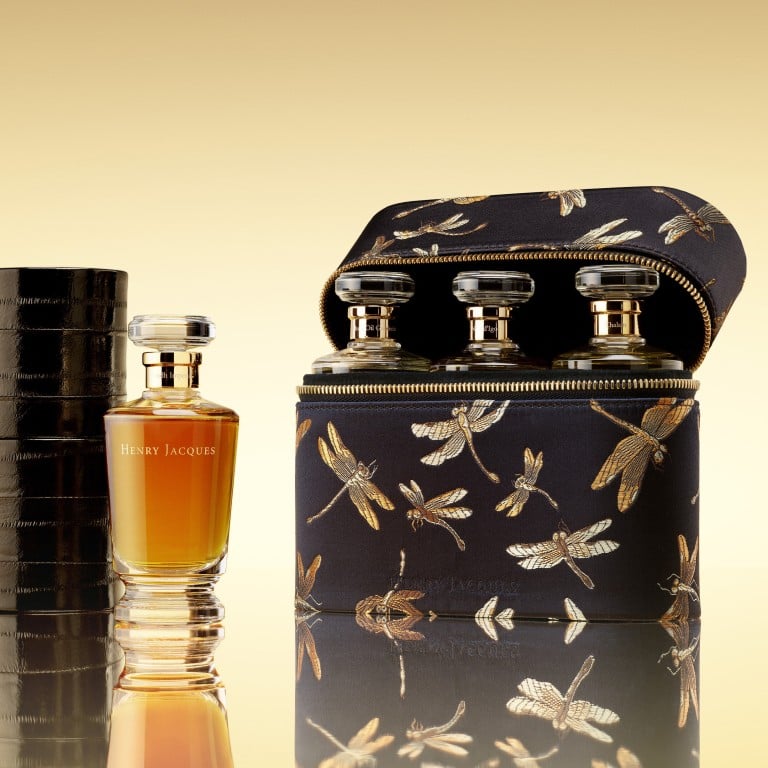 Henry Jacques introduces the HJ Voyage collection of travel cases, to carry up to three flacons of perfume each. Photo: Handout