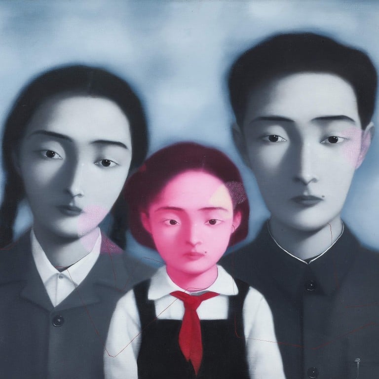 Zhang Xiaogang’s Bloodline - The Big Family No.1 1997, sold by Sotheby’s Hong Kong in 2021. Photo: Sotheby’s