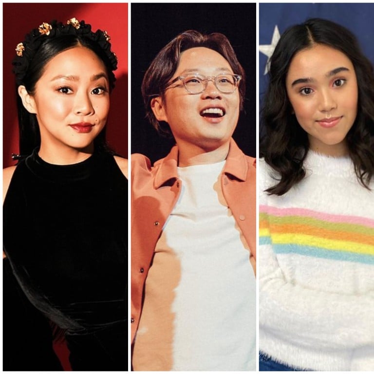 Stephanie Hsu, Jimmy O. Yang, Jolie Hoang-Rappaport and Jo Koy all star in Netflix’s The Monkey King. Photos: @stephaniehsuofficial, @jimmyoyang, @joliehr, @jokoy/Instagram