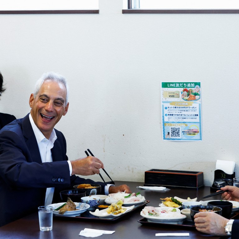 US ambassador to Japan visits Fukushima, expects US support in China seafood ban spat | South China Morning Post