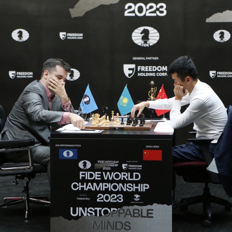 Ding holds Nepomniachtchi to force tiebreaks in FIDE World
