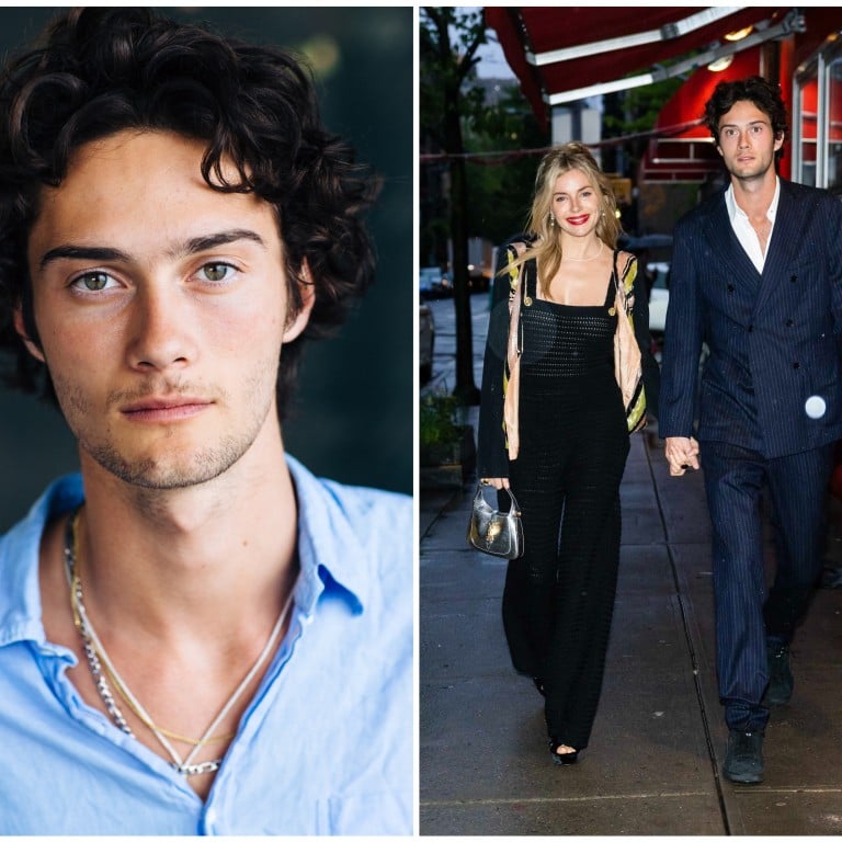 Sienna Miller with her boyfriend, Oli Green. Photos: IMDB, Getty Images