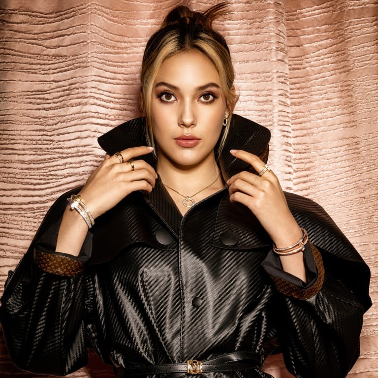 louis vuitton model photoshoot