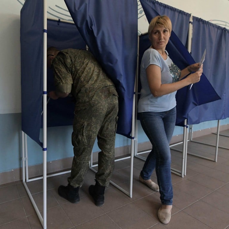 Russia Claims Vladimir Putin’s Party Wins Votes In Annexed Ukraine ...