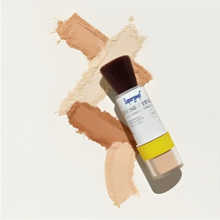 Say goodbye to sticky sunscreen and hello to its mineral powder sibling. Photo: Sephora