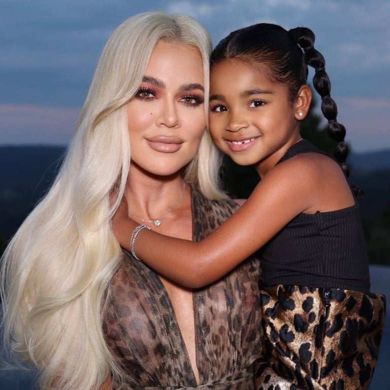 Bonding through fashion: Khloé Kardashian and her daughter True Thompson often wear similar outfits. Photo: @khloekardashian/Instagram