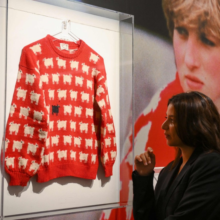 Princess Diana’s iconic ‘Black Sheep’ jumper sells for US$1.1 million ...