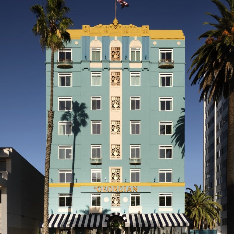The Georgian is a historic beach hotel in Santa Monica, Los Angeles. Photo: Handout