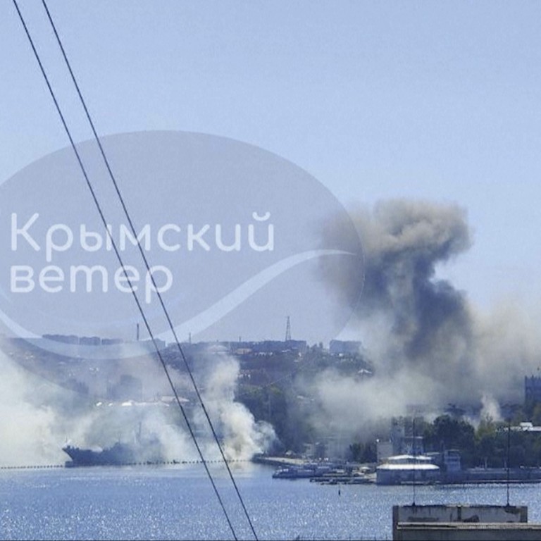 Ukraine Attacks Russian Black Sea Navy HQ In Crimea Amid ‘major ...