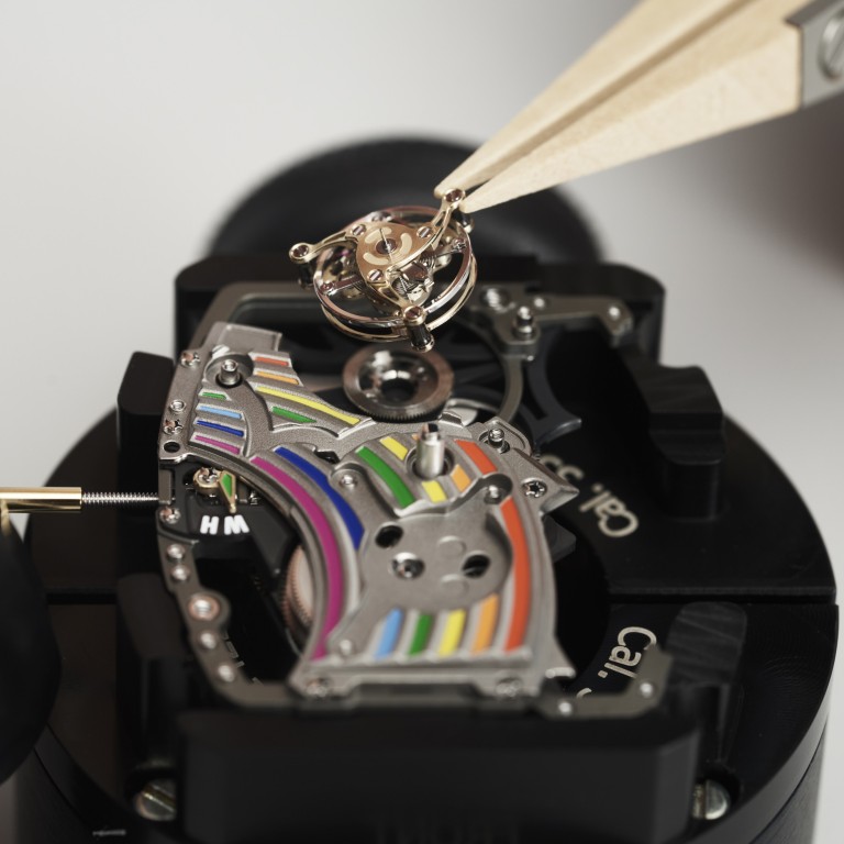 Richard Mille RM88 Smiley Tourbillon featuring the CRMT7 movement. Photos: Richard Mille