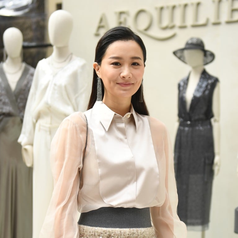 Marvel star Fala Chen attends the Brunello Cucinelli show during Milan Fashion Week. Photo: Getty Images