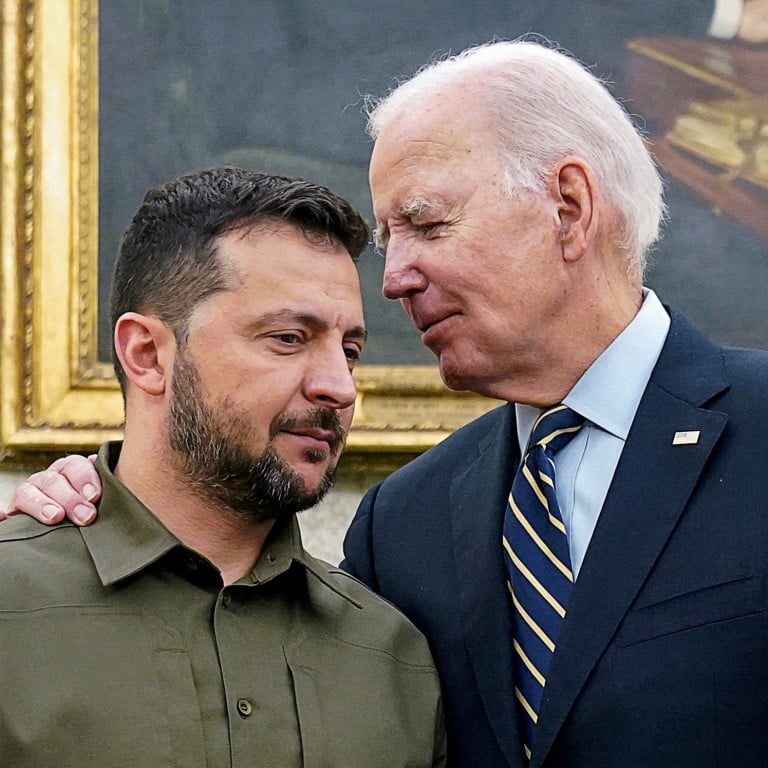 Joe Biden Tries To Reassure Ukraine Allies As Turmoil In US Mounts