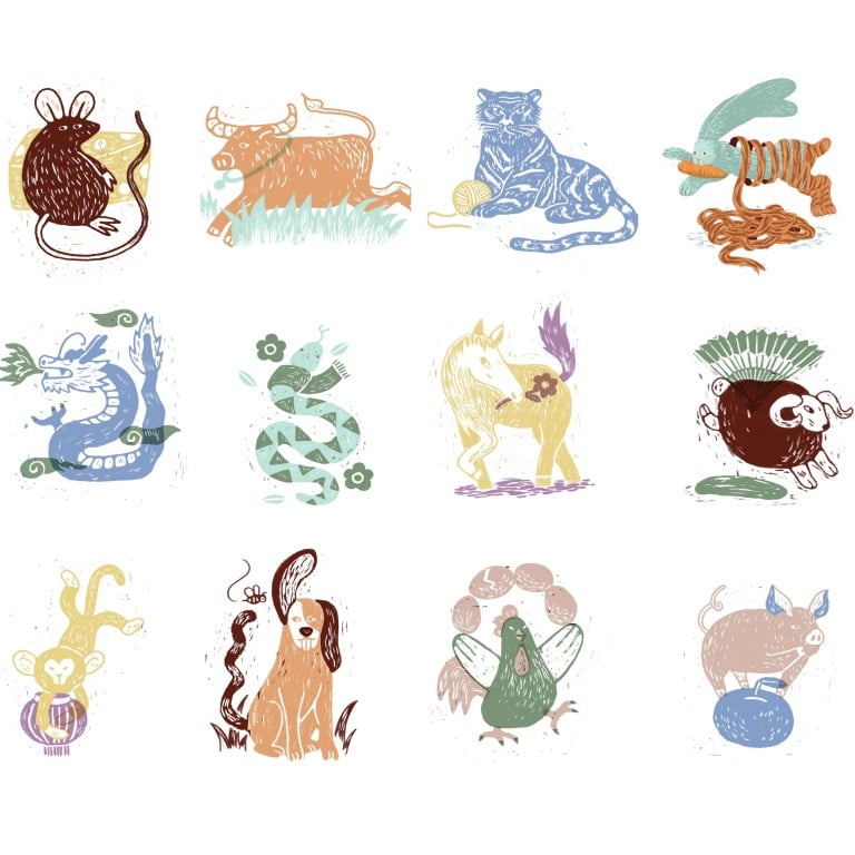 The Chinese zodiac consists of 12 different animals. Photos: SCMP Graphics