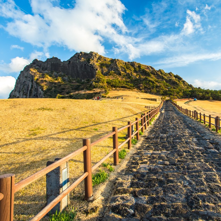 Seongsan Ilchulbong mountain on Jeju’s east coast. Photo: Shutterstock