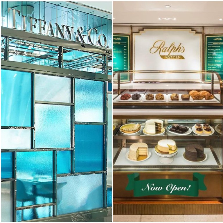 Tiffany Inspired Shop Window Tote Canvas Bag Stylish Luxury 
