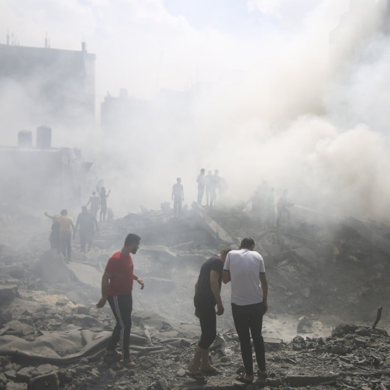 Gaza Rescuers Scared And Exhausted Under Israel’s Air Strikes