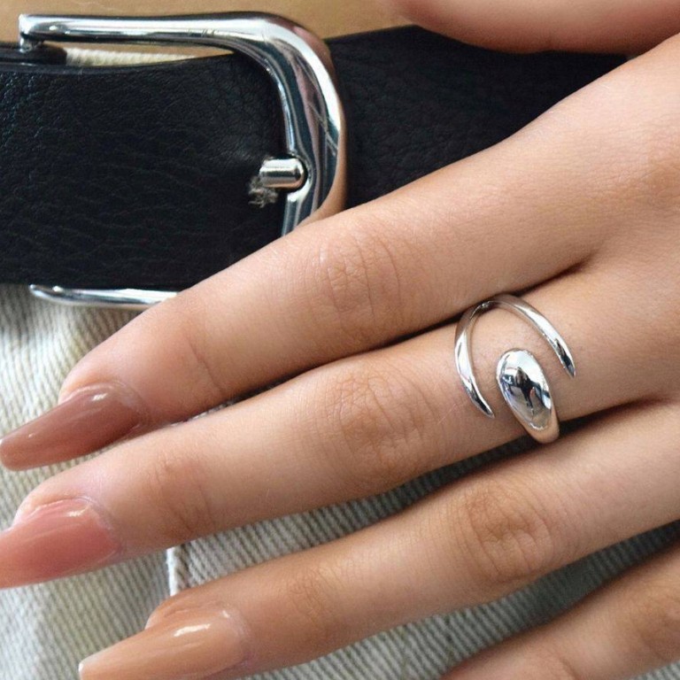 Thick Stacking Ring Silver – J&CO Jewellery