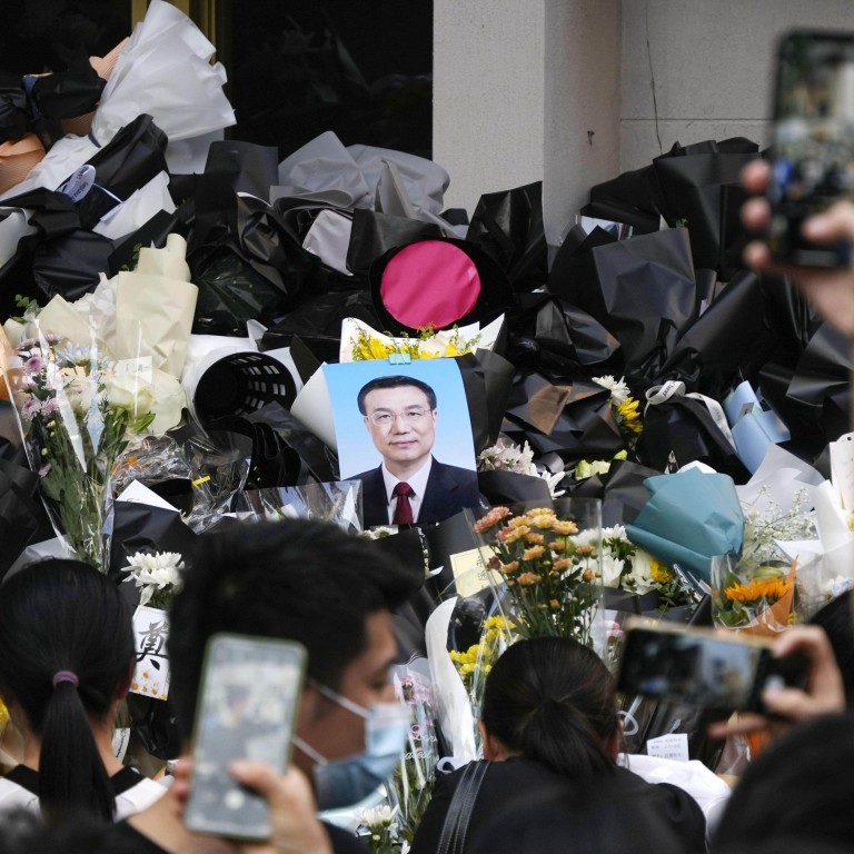 In Li Keqiang’s Heartland, A Flood Of Floral Tributes For China’s ...