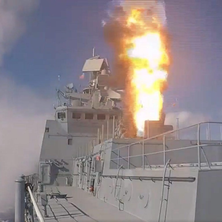 Ukraine hits Russian shipyard in Crimea port, damages ship | South ...