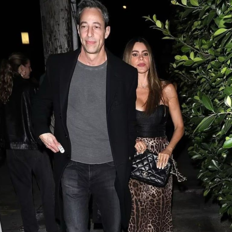 Hot new couple about town: Sofia Vergara and Justin Saliman on their recent date in LA. Photo: @montrealmagazines/Instagram