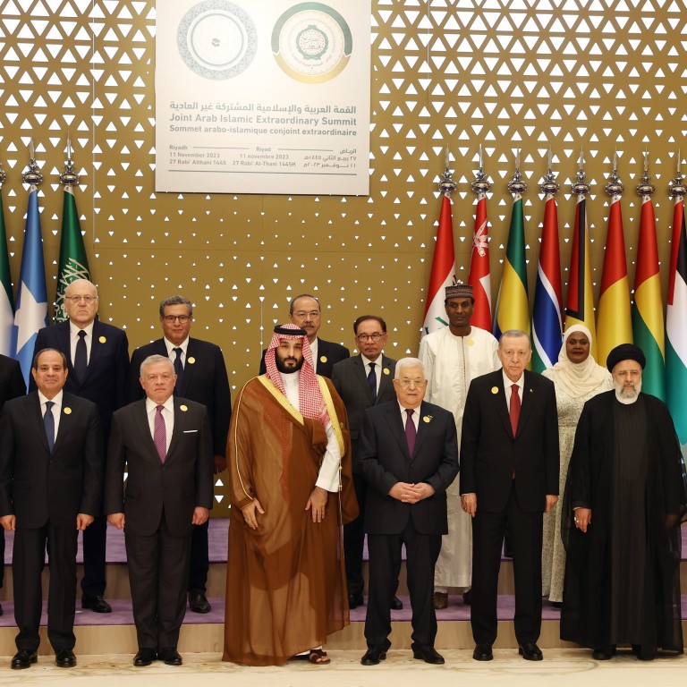 Arab, Muslim leaders slam Israel at Saudihosted summit, demand swift
