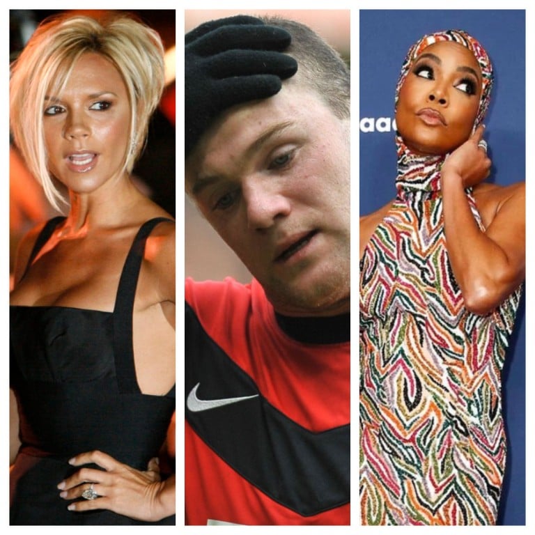 Victoria Beckham, Wayne Rooney’s wife Coleen and Gabrielle Union have all
faced cheating scandals from their partners. Photos: Reuters; AFP; @gabunion/Instagram