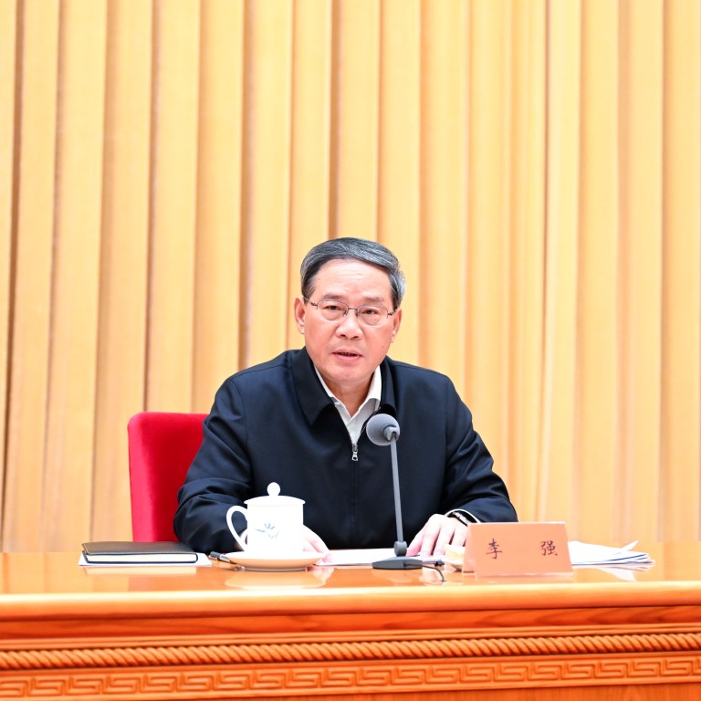 chinese premier li qiang puts financial risk at forefront as head of new communist party body