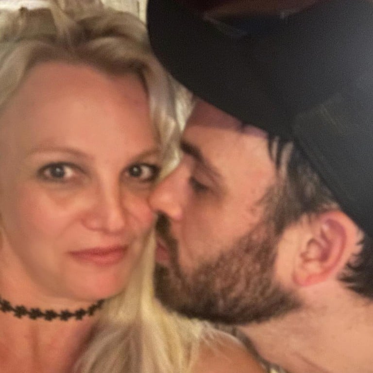 Britney Spears and Cade Hudson are close. Photos: @britneyspears, @cadehudsonfans/Instagram