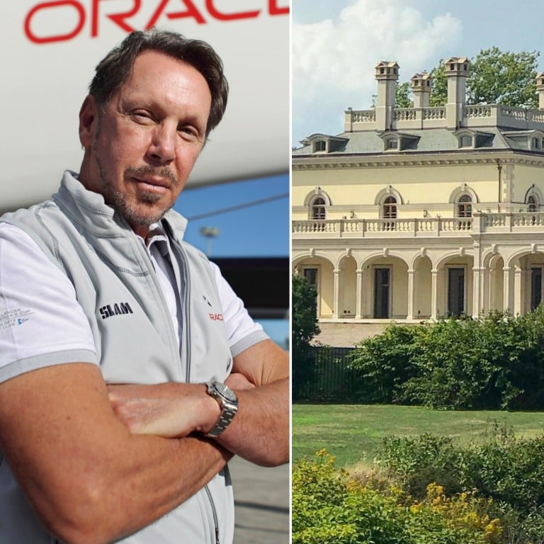 Oracle’s co-founder Larry Ellison has splashed on prime property over the years, from mega mansions to islands. Photos: Handout, AP