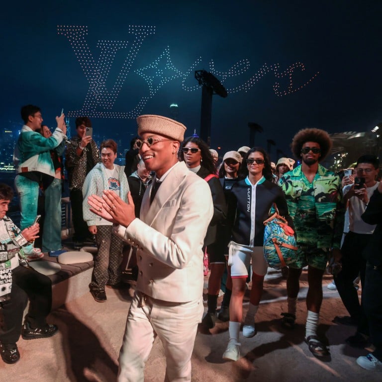 Pharrell Williams: Cowboy Chic at Louis Vuitton Show