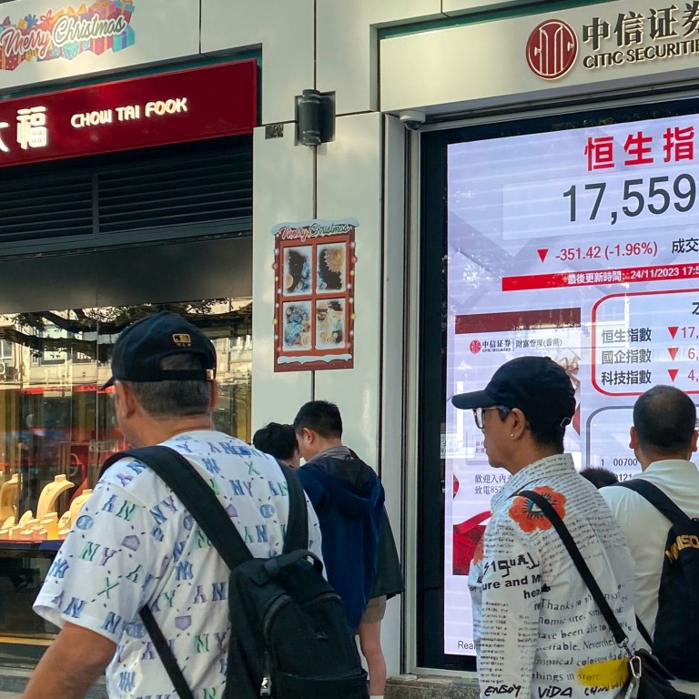 Hong Kong stocks hit fresh 13-month lows amid economic jitters ...