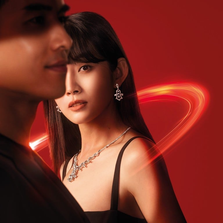 Chow Tai Fook’s Lodestar diamond collection is paying tribute to love as enduring and constant as a guiding star, an innovative prong setting unlocking each stone’s true fire