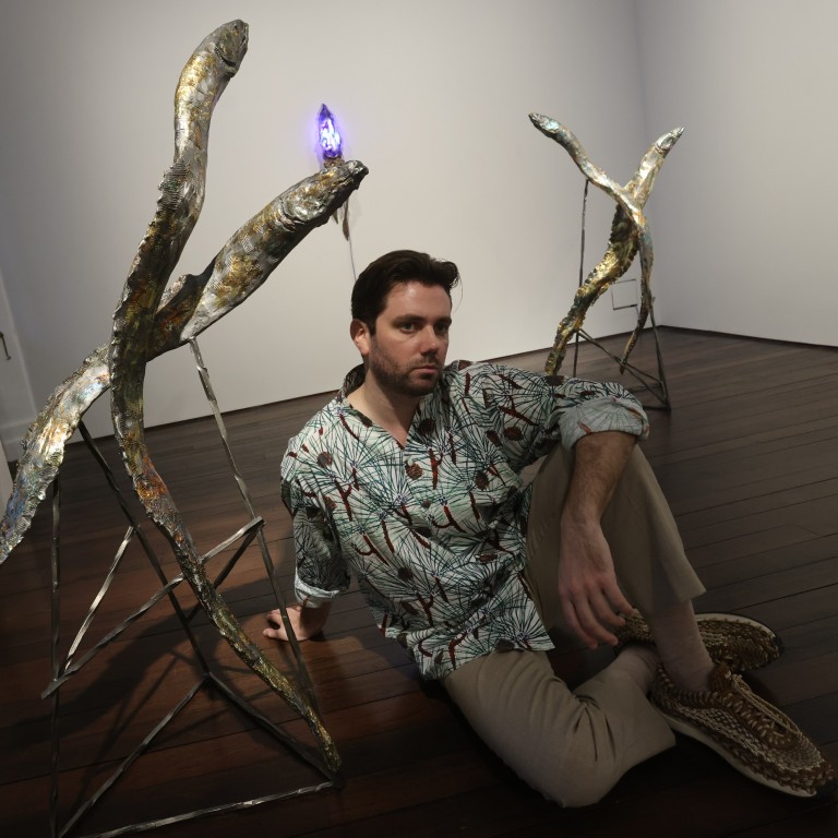 French artist’s sealife sculptures amaze and terrify in Hong Kong