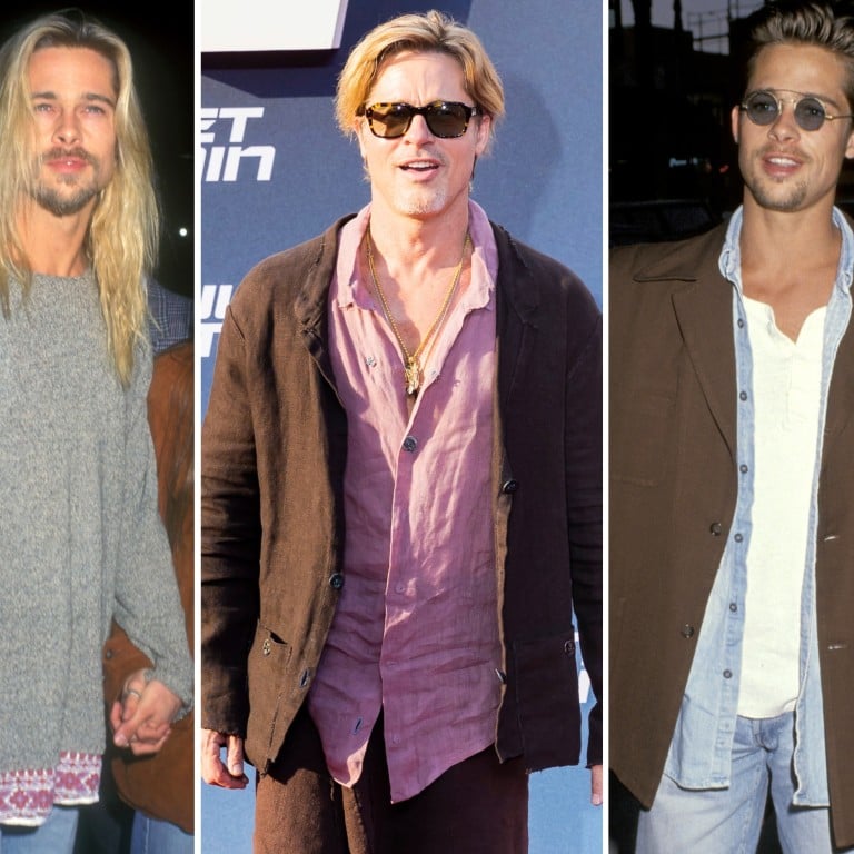 Brad Pitt's style evolution over the years, from casual to dapper: how he  went from jeans, tees and blond hair in the 90s, to suits on the red  carpet, to breaking the