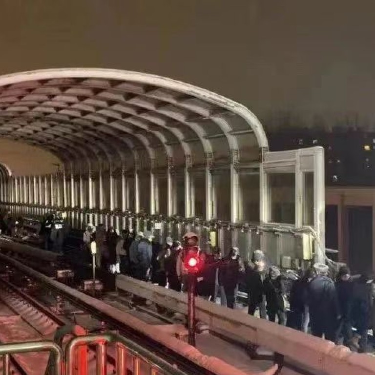 Icy track to blame for Beijing commuter train mishap, more than 100 injured  | South China Morning Post